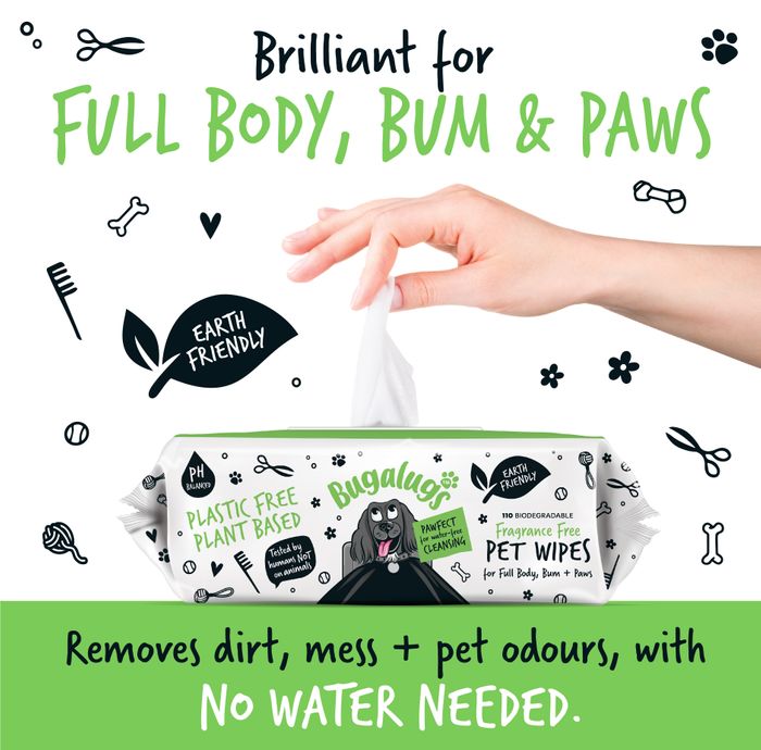 Fragrance Free Pet Wipes